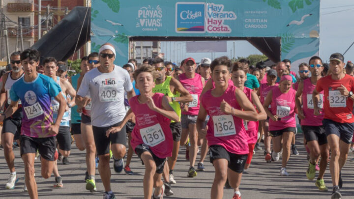 Gran comienzo en San Bernardo del circuito de maratones La Costa Corre. Mirá todas las fechas