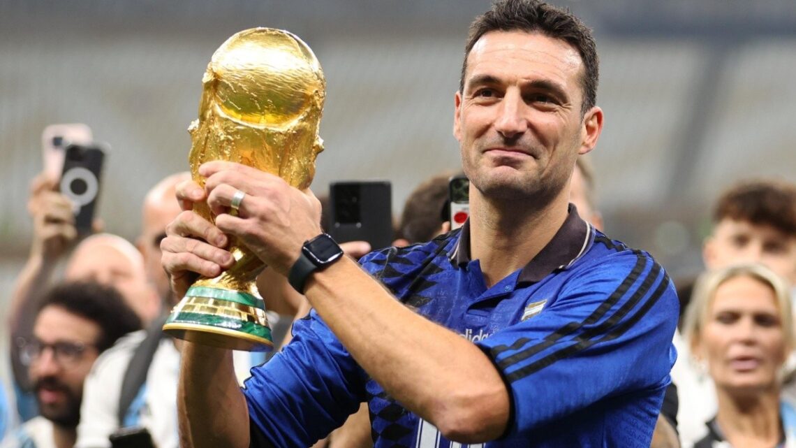 Lionel Scaloni ganó el premio “The Best” al mejor entrenador del mundo Lionel Scaloni ganó el premio “The Best” al mejor entrenador del mundo