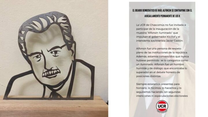CHASCOMÚS: Homenaje a Alfonsín y un duro comunicado del radicalismo luego de no haber sido invitados por el Intendente