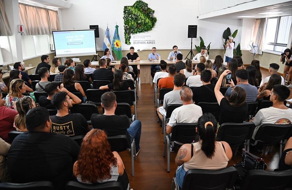 Viajes de Fin de Curso: Juventud de PILA participo de la presentación 2023 de los viajes estudiantiles Viajes de Fin de Curso: Juventud de PILA participo de la presentación 2023 de los viajes estudiantiles