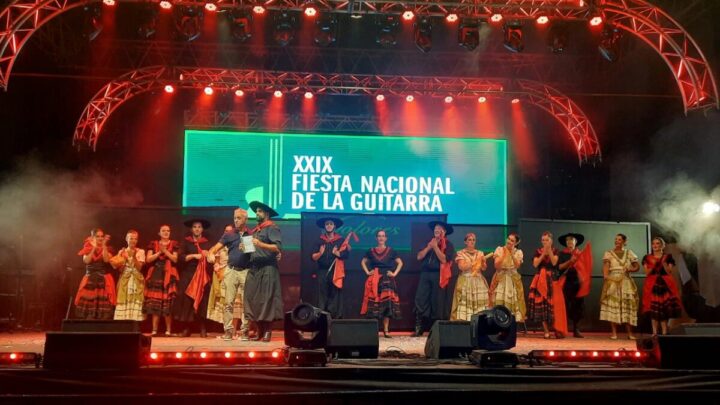 Proyecto Curá se lucio en la Fiesta Nacional de la Guitarra