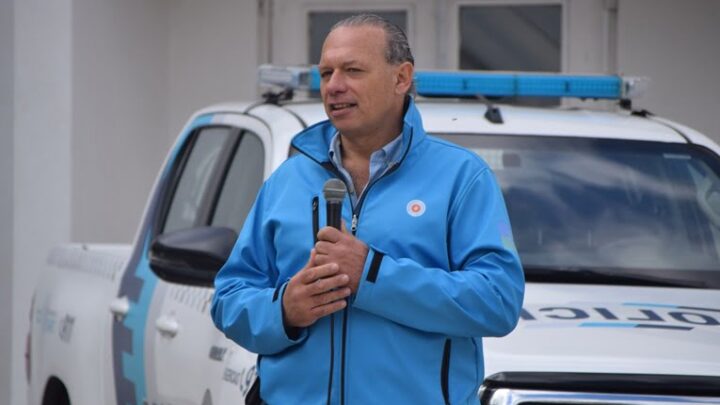 Berni llega este lunes a Belgrano y Ranchos para entregar patrulleros 0km