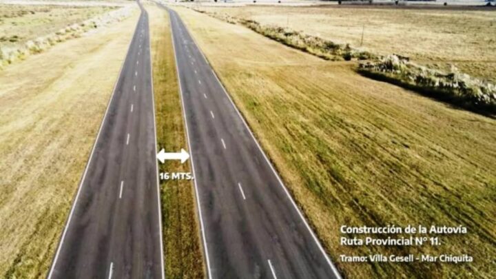 Ruta 11: la nueva Autovía que unirá Mar Chiquita con Villa Gesell ya tiene fecha de licitación