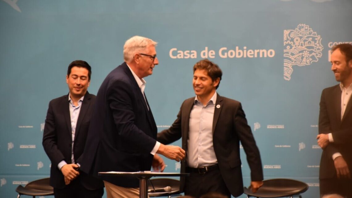 No hay distintos colores en la Provincia. Belgrano firmó obras por más de 107 millones No hay distintos colores en la Provincia. Belgrano firmó obras por más de 107 millones