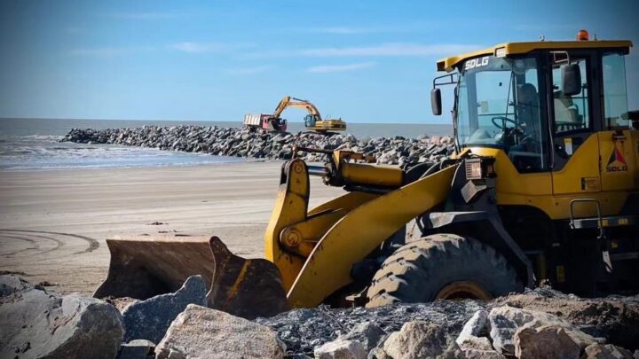 Protección costera: avanza la histórica obra en Las Toninas