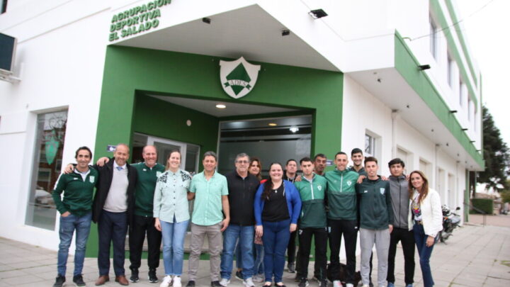 GRAL BELGRANO: Con la presencia de Piru Eijo, la Provincia entrego a “El Salado” un subsidio de 5 millones de pesos