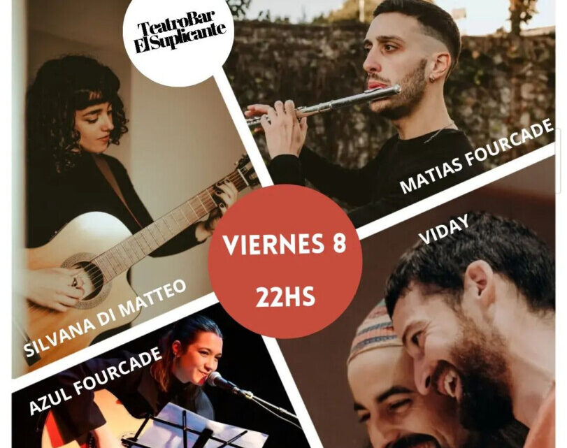 Este viernes Noche de Canciones y buena música en El Suplicante / Belgrano