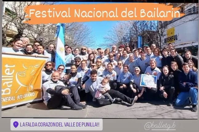 El Ballet General Belgrano fue elegido “Elenco Revelación” en La Falda El Ballet General Belgrano fue elegido “Elenco Revelación” en La Falda