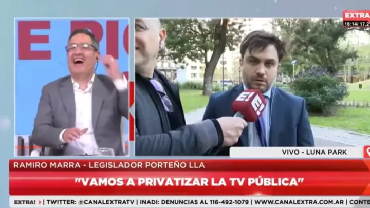 Marra: “Vamos a privatizar la Tv Pública”. Defendió a conquistadores españoles y criticó a Paka Paka