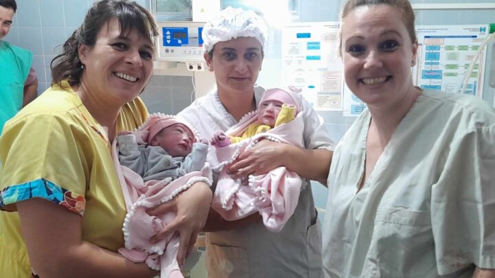 RANCHOS: Nacieron en el Hospital Pietra y Candelaria, hermosas gemelas.