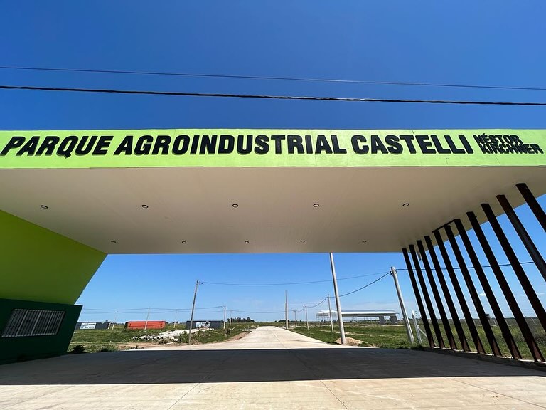 CASTELLI: Avanza la instalación de industrias en el Parque Industrial