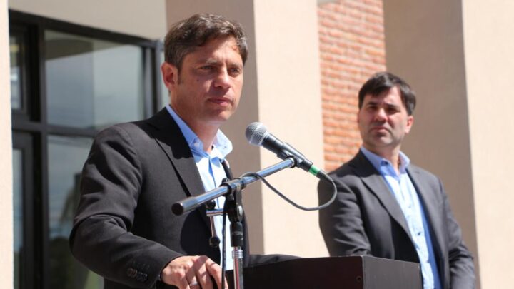 CASTELLI: Kicillof y Echarren recorrieron avances de obras de la Casa de la Provincia, Parque Industrial y el CAPS