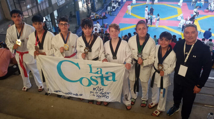 LA COSTA: Gran actuación del Seleccionado Municipal de Taekwondo en el Torneo Provincial Federado