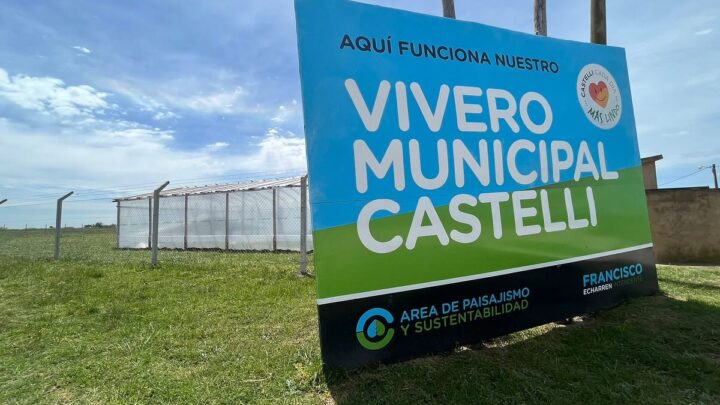El vivero municipal de Castelli proyecta generar 10 mil arboles para la ciudad