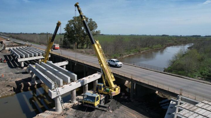 Cómo avanza la obra de la Ruta 29