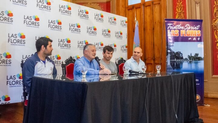 Las Flores recibirá a cientos de competidores que serán parte del Triatlón Sprint