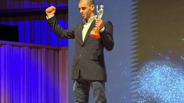 Villanueva: Justo Bermúdez fue galardonado con el premio Olimpia de Plata