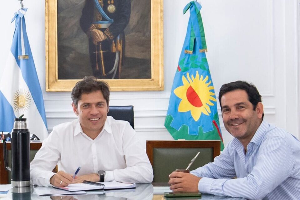 Encuentro con Kicillof: Juan Pablo Garcia profundiza su agenda con un fuerte apoyo del gobernador