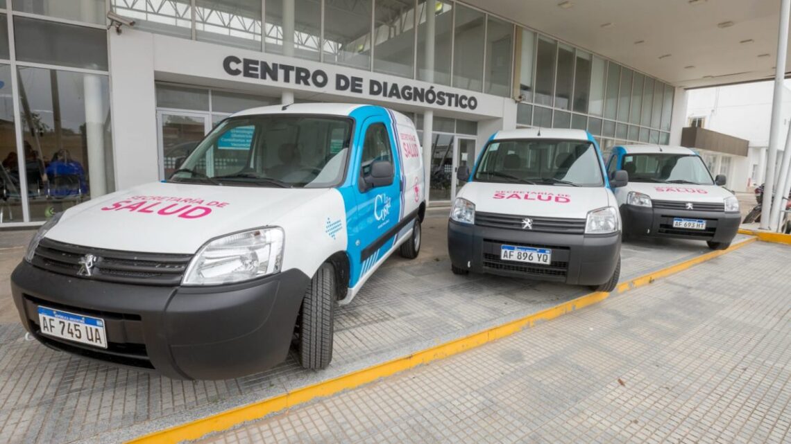 La Municipalidad de La Costa sumó cuatro vehículos utilitarios al sistema de Salud