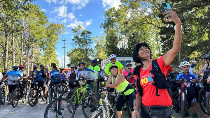 El cicloturismo, una alternativa que crece en Castelli
