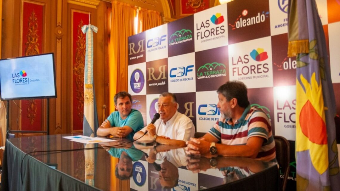 PÁDEL: Las Flores será sede de torneos clasificatorios y recibirá a jugadores de todo el pais PÁDEL: Las Flores será sede de torneos clasificatorios y recibirá a jugadores de todo el pais
