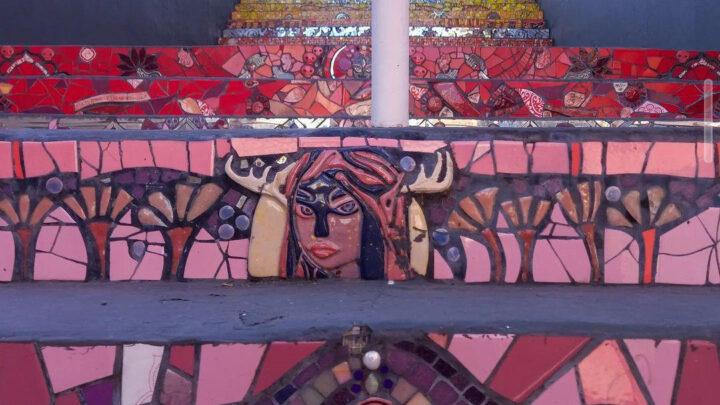 Se llama “42 escalones en mosaico” y es el nuevo atractivo turístico de Villa Gesell