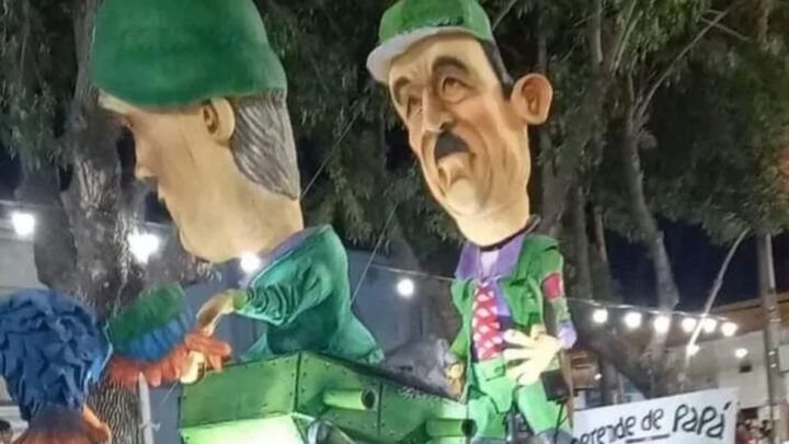 Los Toldos: La carroza con simbología nazi fue apartada del Carnaval