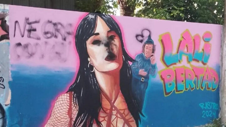 CHASCOMÚS: Vandalizaron el mural recientemente hecho de Lali Esposito