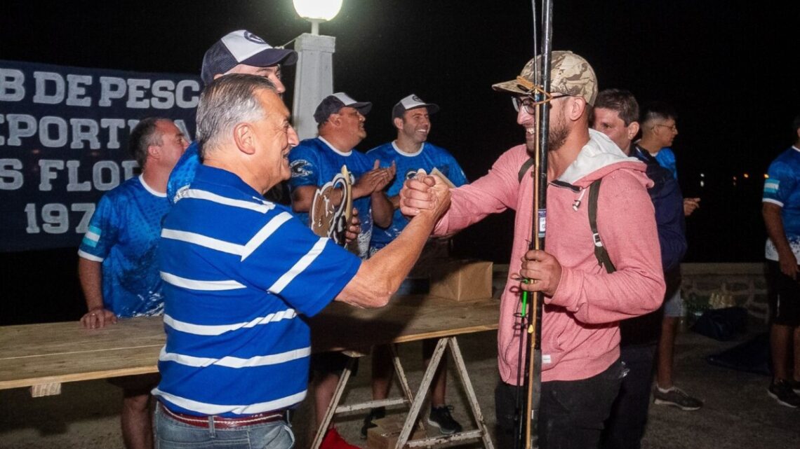 Las Flores fue el escenario de un concurrido concurso de pesca Las Flores fue el escenario de un concurrido concurso de pesca