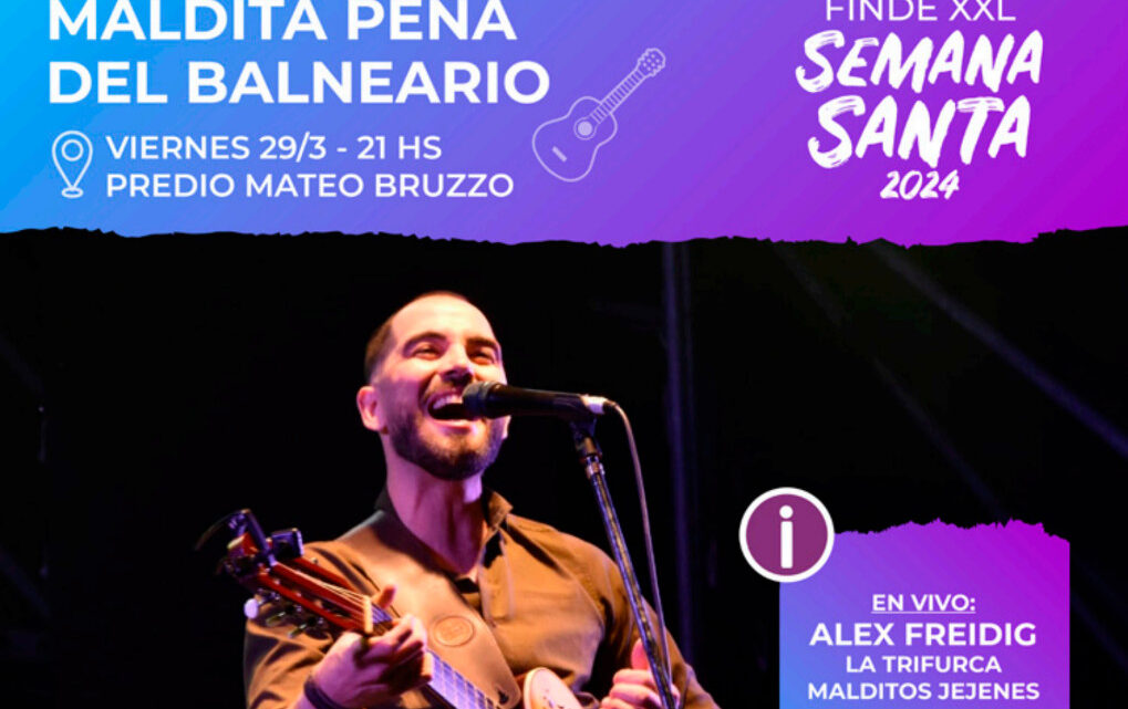GRAL BELGRANO: Este viernes llega “MALDITA PEÑA”. Alex Freidig, La Trifurca, Malditos Jejenes GRAL BELGRANO: Este viernes llega “MALDITA PEÑA”. Alex Freidig, La Trifurca, Malditos Jejenes