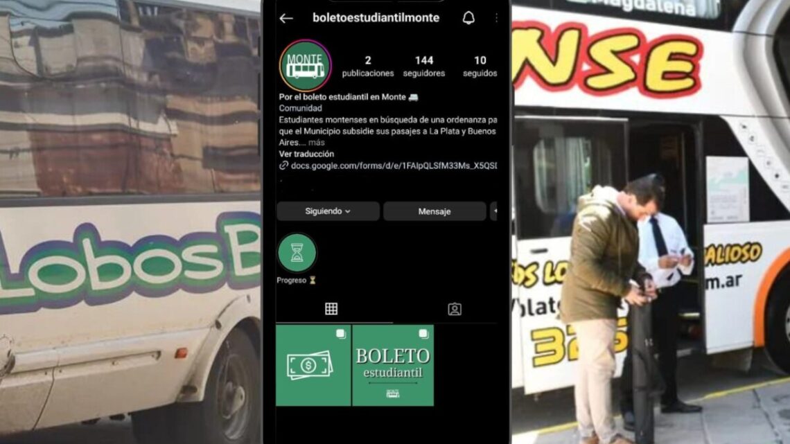 MONTE: Avanza el proyecto para implementar un boleto estudiantil MONTE: Avanza el proyecto para implementar un boleto estudiantil
