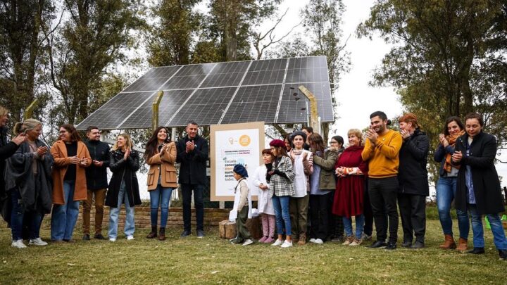 PILA: La Escuela N°8 de Real Audiencia ya se autoabastece de energía limpia y sustentable