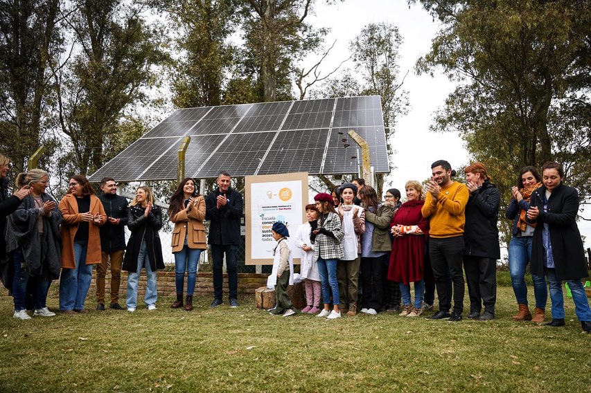 PILA: La Escuela N°8 de Real Audiencia ya se autoabastece de energía limpia y sustentable PILA: La Escuela N°8 de Real Audiencia ya se autoabastece de energía limpia y sustentable