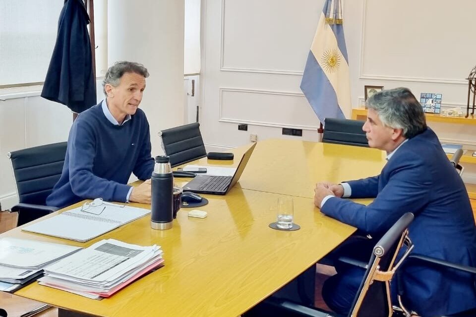 GRAL BELGRANO: El concejal Julio Torrada fue recibido por el ministro Katopodis