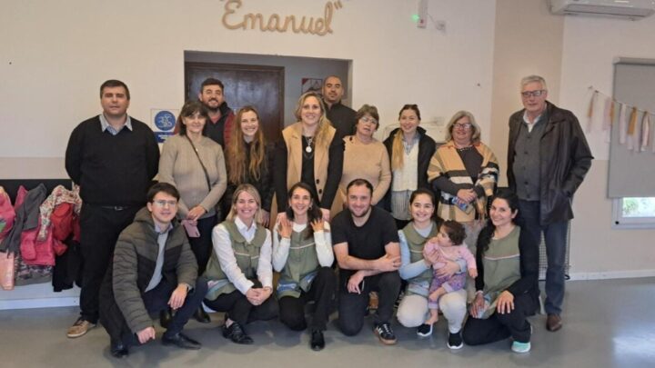 Dinápoli inauguró la Sala de Lactancia y la Biblioteca en el Jardín Maternal
