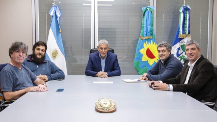 El concejal Vassallo y el Presidente del PJ Emanuel Borthiry  mantuvieron reunión con el Intendente de Avellaneda