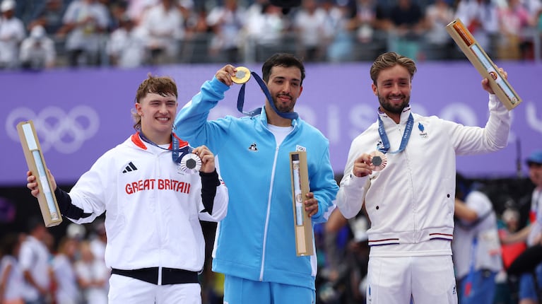 Juegos Olímpicos: Maligno Torres ganó el oro en BMX Freestyle y sumó la primera medalla argentina