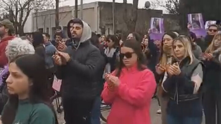GRAL BELGRANO: Nueva marcha por Marcela renueva el silencio de Dinapoli