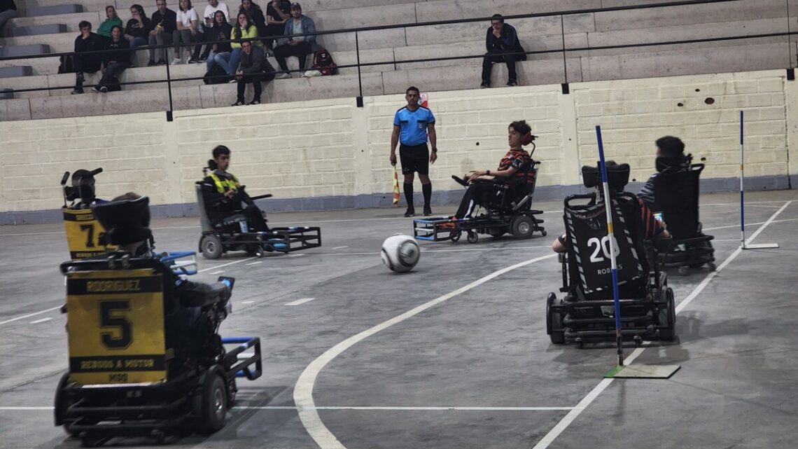 Powerchair Football llegó por primera vez a Dolores