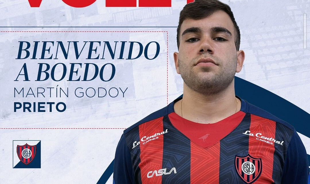 El Tincho a Boedo: el belgranense Martin Godoy Prieto es nuevo jugador de San Lorenzo El Tincho a Boedo: el belgranense Martin Godoy Prieto es nuevo jugador de San Lorenzo