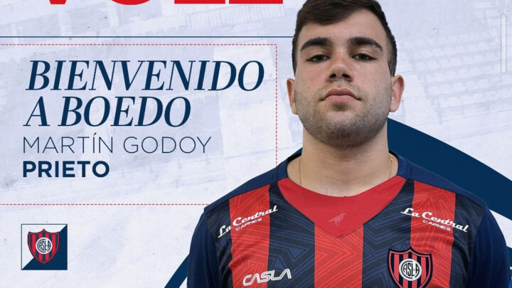 El Tincho a Boedo: el belgranense Martin Godoy Prieto es nuevo jugador de San Lorenzo