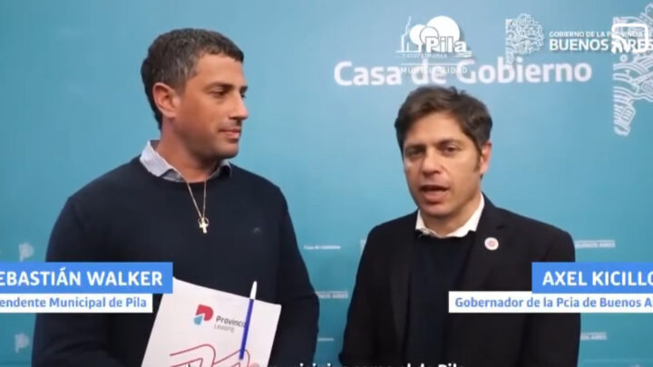 PILA: Junto a Kicillof el Intendente Sebastián Walker anunció la compra de un Tomógrafo