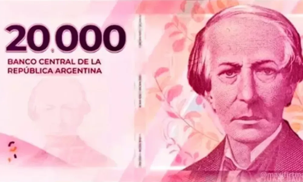 Cuándo se pondrán en circulación los billetes de $20.000