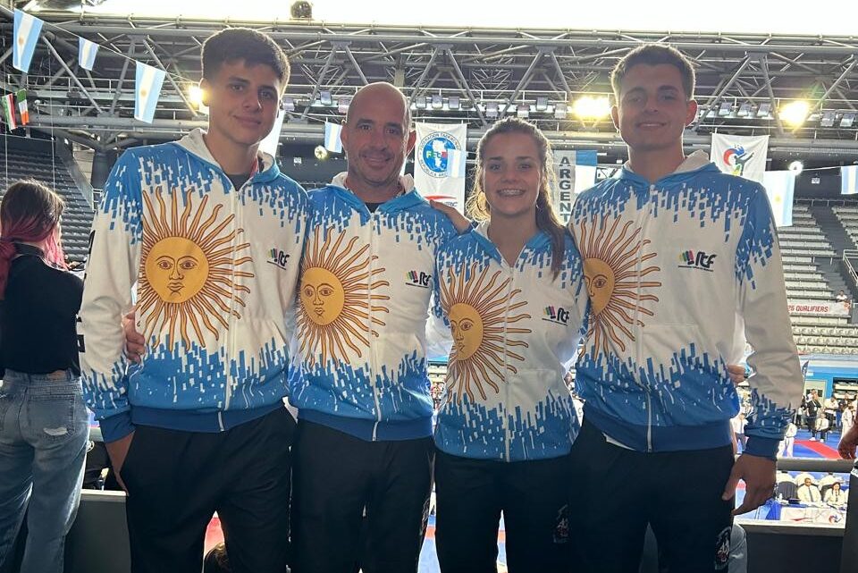 La Escuela Pila Taekwondo group presente en la 9° Copa del Mundo en Mar del Plata