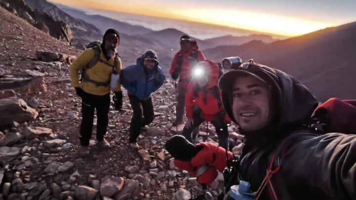 Dos castellenses llegaron a la cumbre de 5900 metros en Jujuy