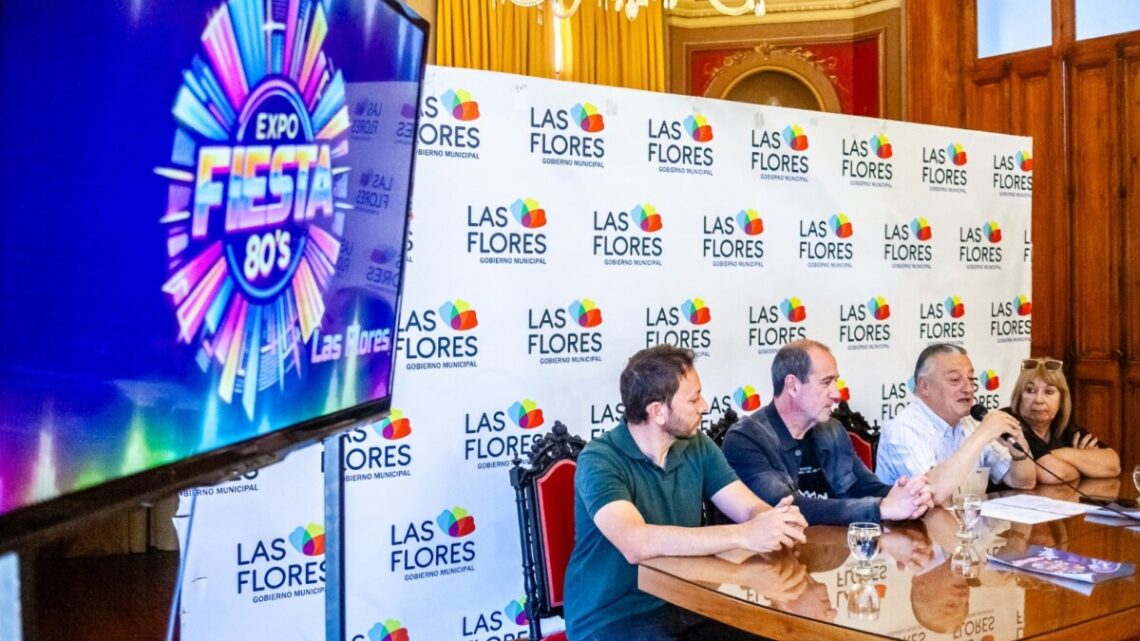 Expo Fiesta 80’s: se conocieron detalles de un nuevo evento en Las Flores
