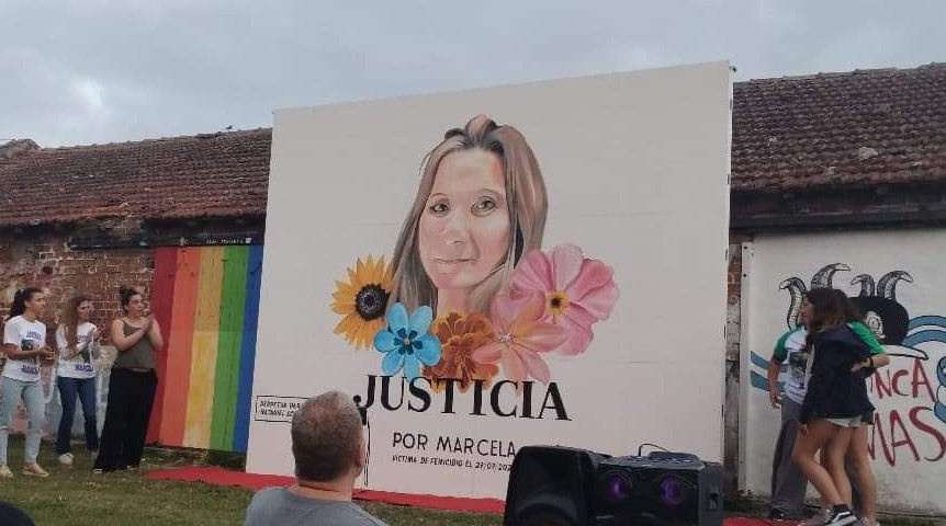GRAL BELGRANO: Un mural que recuerda y pide justicia por Marcela Costilch GRAL BELGRANO: Un mural que recuerda y pide justicia por Marcela Costilch