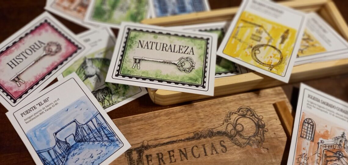 “Herencias”: Un juego de cartas para aprender sobre el patrimonio de Pila