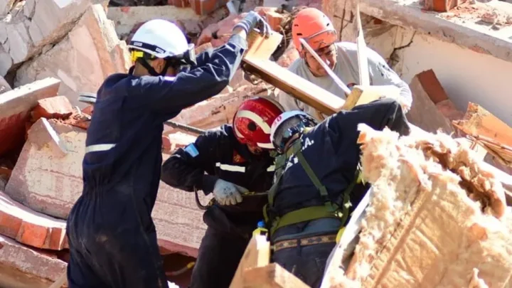 Familiares de las victimas fallecidas en el derrumbe de Villa Gesell agradecieron a quienes participaron del operativo