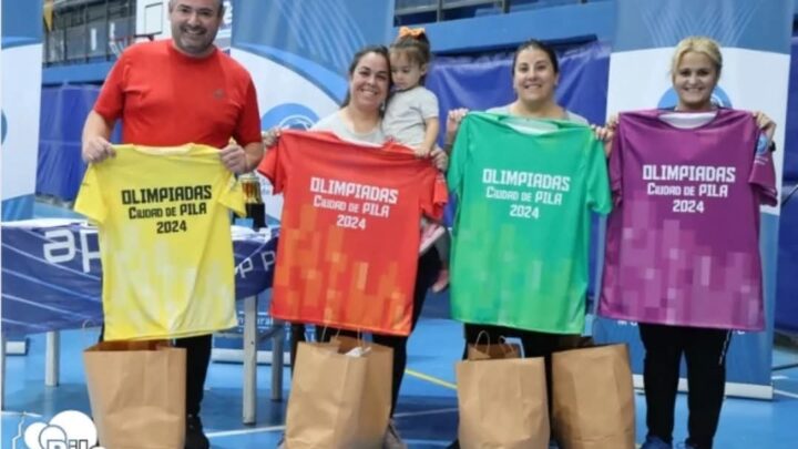 Las Olimpiadas “Ciudad de Pila” fueron un éxito. Reunió a mas de 150 participantes